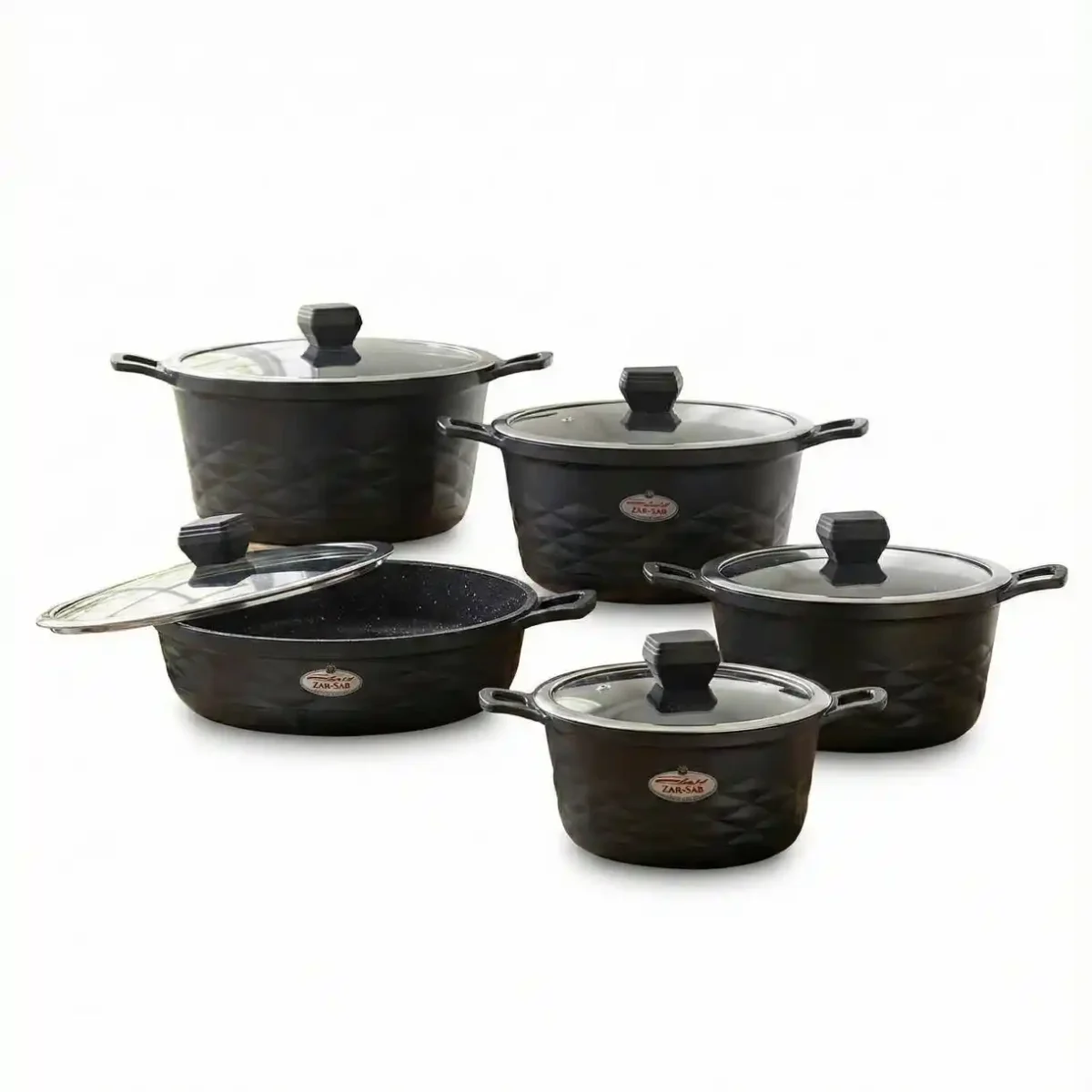 سرویس ده پارچه زرساب دلموند - Image 2