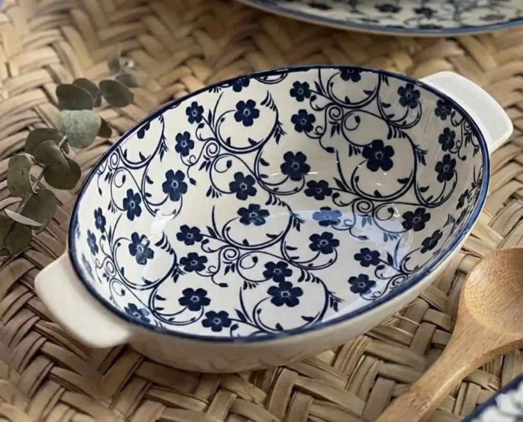 ظرف بیضی دسته دار بزرگ دنی‌هو