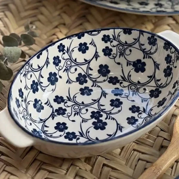 ظرف بیضی دسته دار بزرگ دنی‌هو