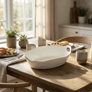 کاسه بیضی لبه‌ طلایی سزار