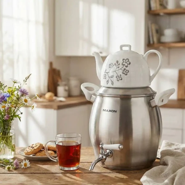 کتری قوری شیردار مکسون